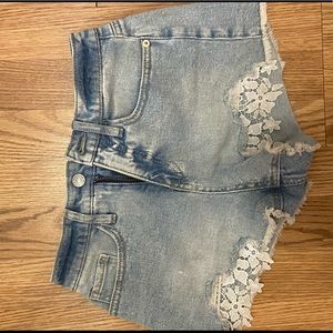 Jean shorts